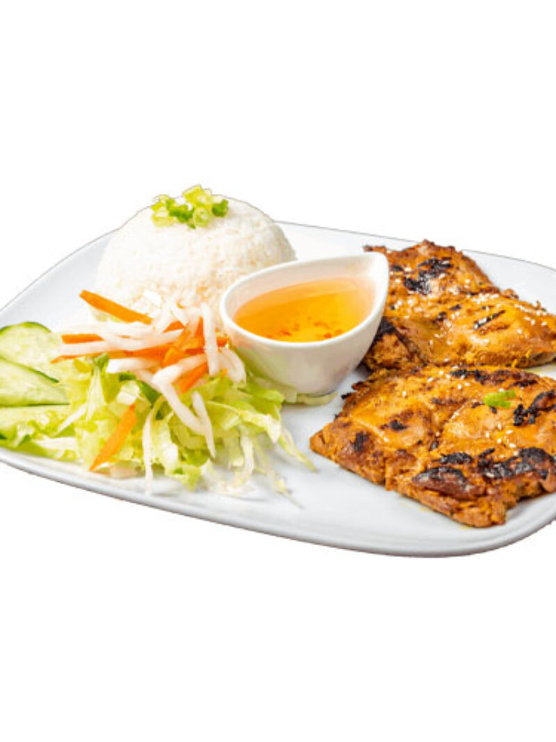 R1. Grilled Lemongrass Chicken Rice
