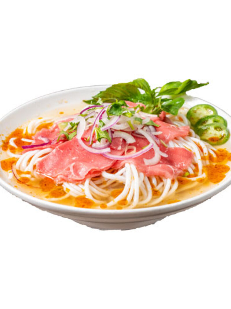 T2. Thick Spicy Noodle Steak Soup Large