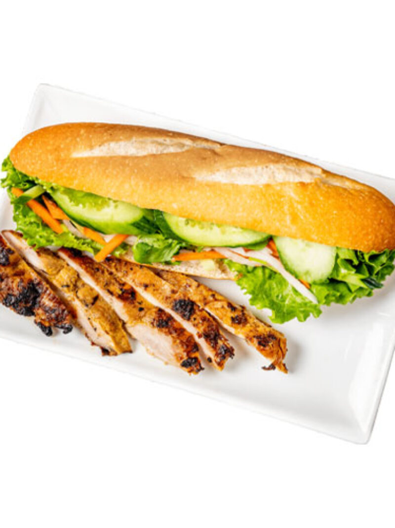 M1. Grilled Chicken Bread with a Pop/Water