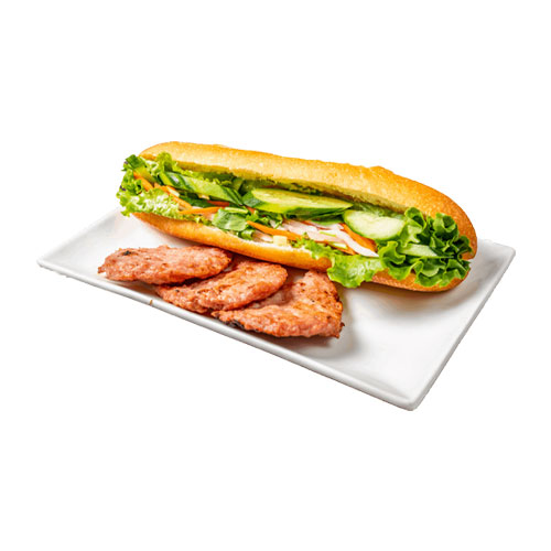 M3. Grilled Minced Pork Bread a Pop/Water