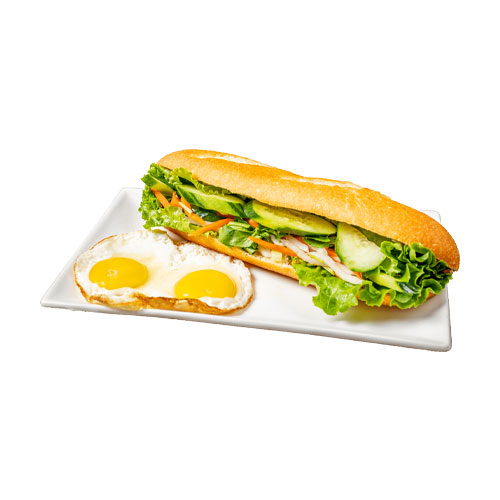 M4. Omelette Bread with a Pop/Water