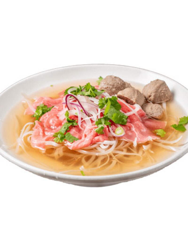 P6. Pho Steak, Beef Ball