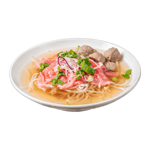 P6. Pho Steak, Beef Ball