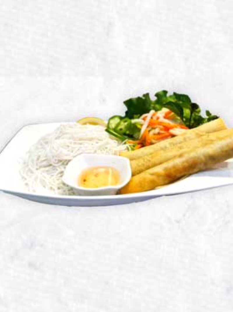 Veg6. Veggie Spring Rolls with Vermicelli
