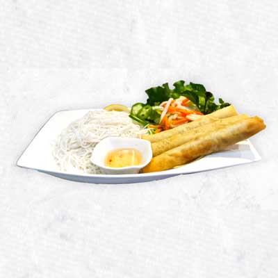 Veg6. Veggie Spring Rolls with Vermicelli